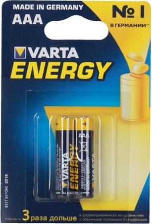 Батарейка Varta Energy 2xAAA 04103213412