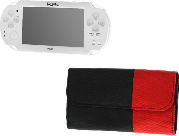 Игровая приставка PGP AIO 43504 Droid 2S White + Artplays Сlatch Bag Red black