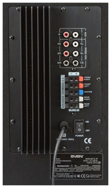 Компьютерная акустика Sven IHOO MT 5.1P Wood