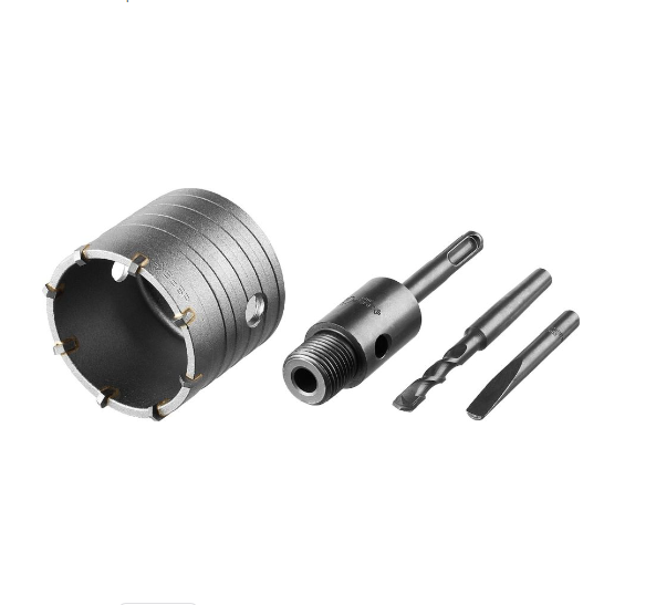 Коронка для дрелей и перфораторов Зубр 2918-65_Z01 SDS-PLUS [Тип коронки] по бетону ([Диаметр] мм; [Максимальная глубина сверления] мм), [Количество в комплекте] шт.