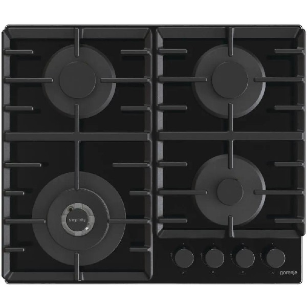 Варочная поверхность Gorenje Simplicity GTW642SYB газовая черный